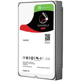Disco duro interno hdd seagate ironwolf nas st8000vn004 8tb 3.5 pulgadas 7200rpm - 256mb - sata 6gb - s