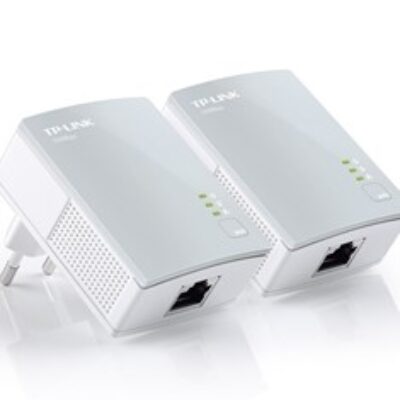 Pack x2 adaptadores de red linea electrica 500mbps powerline tp – link tl – pa4010kit