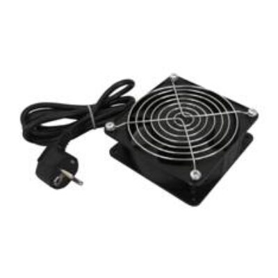 Ventilador caja para rack wp 220v – 120x120x38mm enchufe schuko 2m