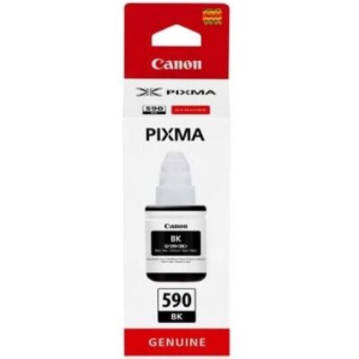 Botella tinta canon gi – 590bk negro 135ml 6000 paginas