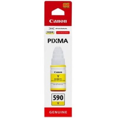 Botella tinta canon gi – 590y amarillo 70ml 7000 paginas
