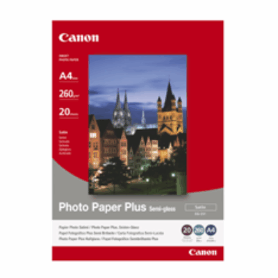 Papel canon plus sg – 201 – a4 satinado 20hojas