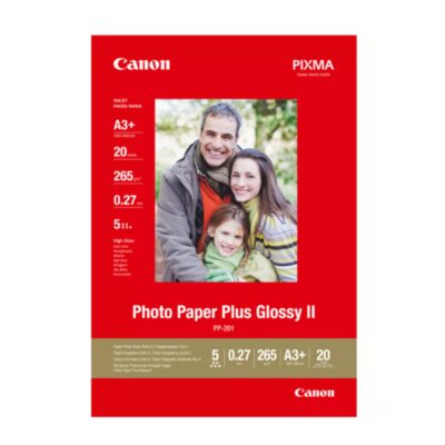 Papel canon plus sg – 201 a3+ satinado 20hojas