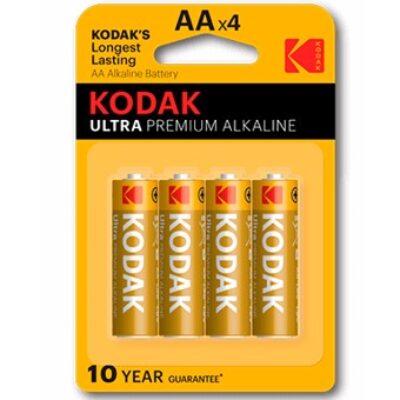 Blister pilas kodak alcalina ultra aa lr6 – blister 4 pilas