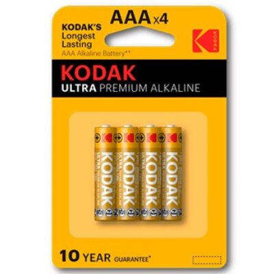 Blister pilas kodak alcalina ultra aaa lr3 – blister 4 pilas