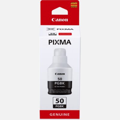 Botella tinta canon gi – 50pgbk negro 135ml 6000 paginas