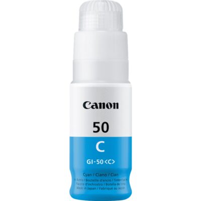 Botella tinta canon gi – 50c cian 7700 paginas