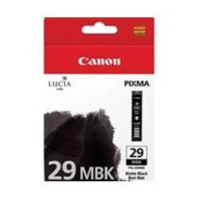Cartucho tinta canon pgi – 29mbk negro mate pixma pro 1
