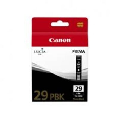 Cartucho tinta canon pgi – 29pbk photo negro pixma pro 1