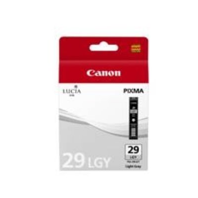 Cartucho tinta canon pgi – 29lgy gris claro pixma pro 1