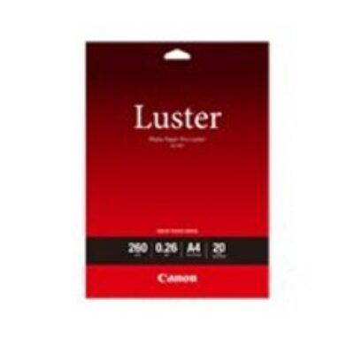Papel fotografico canon pro luster lu – 101 a4 210 x 297mm
