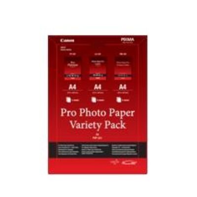 Pack papel canon pvp – 201 a4 (pt – 101 – lu – 101 – pm – 101)