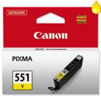 Cartucho tinta canon cli – 551y amarillo mg6350 – mg5450