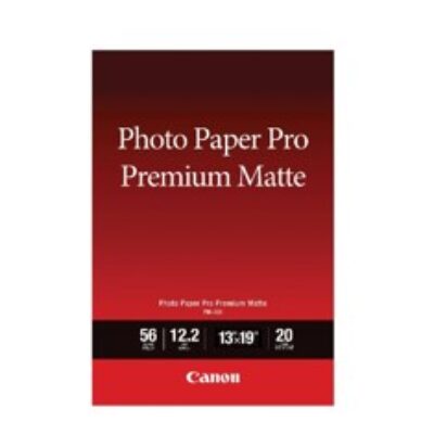 Papel fotografico canon 8657b007 pro premium pm – 101 – 330 x 483 mm – 20 hojas