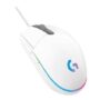 Mouse raton logitech g203 lightsync blanco gaming 8.000 dpi 6 botones