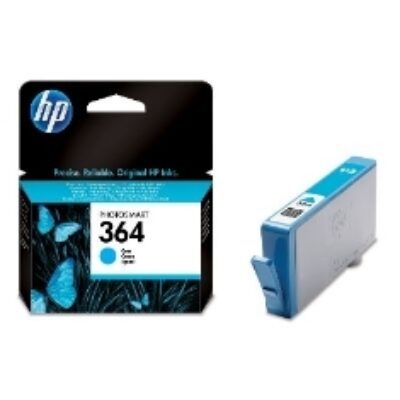 Cartucho tinta hp 364 cb318ee cian 3ml d5460 – b8550 – c6380 – c5380