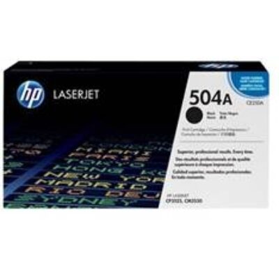 Toner hp 504a ce250a negro 5000 paginas cm3530 – cp3525