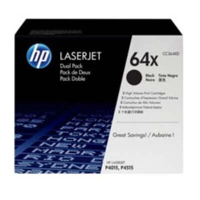 Toner hp ce250xd negro 10.500pag cnxxx – cpxxx paquete 2 unidades