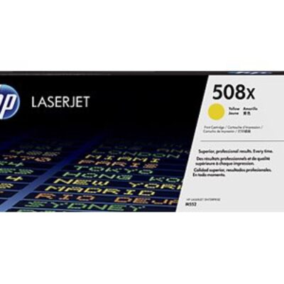 Toner hp 508x cf362x amarillo m577 alto rendimiento