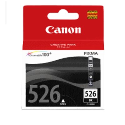Cartucho tinta canon cli 526 negro 9ml ip 4850 – mg 5150 – 5250 – 6150 – 8150