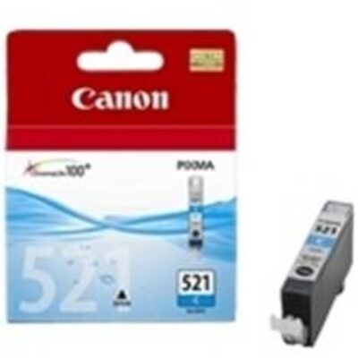 Cartucho tinta canon cli 521c cian pixma 9ml 3600 – 4600 – 4700 – mp540 – 550 – 560 – 620 – 630 – 640 – 980 mx860 – 870