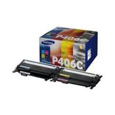 Pack toner samsung clt – p406c cian amarillo magenta negro clp – 360 – clp – 365 clx – 3300 – clx – 3305 – c410w c460w