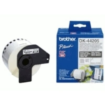 Etiquetas cinta continua brother dk44205 papel blanca removible dk44205 12mm ql – 560 ql – 570 ql – 580n ql – 1050 ql – 1060n