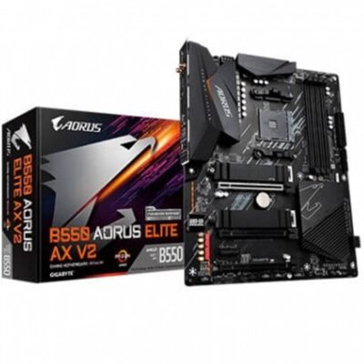 Placa base gigabyte am4 b550 aorus elite ax v2 atx – 4xddr4 – 4xsata6 – 1xusb – c – 1xusb 3.2 – 2xusb 2.0