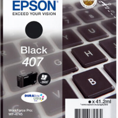 Cartucho tinta epson 407 negro