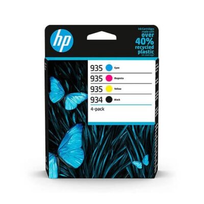 Multipack cartuchos tinta hp officejet pro 6200 – 934 negro – 935 cian magenta amarillo
