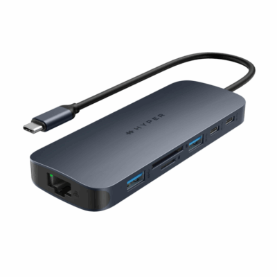 Hub hyper drive ecosmart gen.2 universal usb – c 10 – in – 1 140 w pd3.1