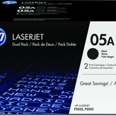 Pack toner hp laserjet p2035 – 2055d – 2055dn toner negro (pack 2)