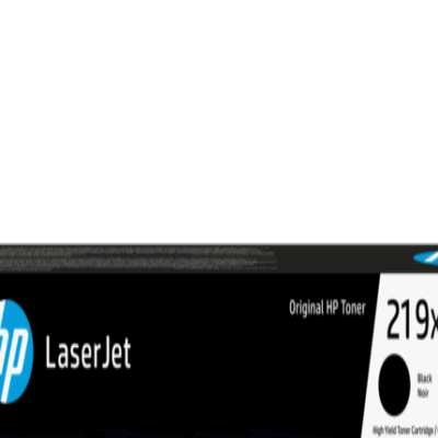 Toner hp 219x high yield black original laserjet cartridge