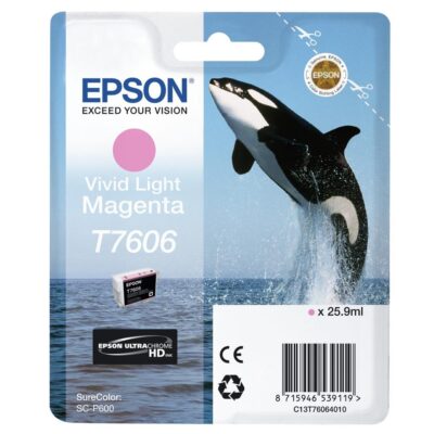 Cartucho tinta epson surecolor sc – p600 magenta claro