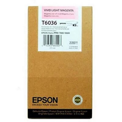 Cartucho tinta epson stylus pro 7880 – 9880 magenta claro 220ml