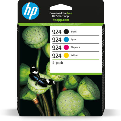 Pack cartucho hp 924 4 colores cmyk