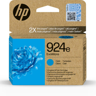 Cartucho tinta hp 924e cian officejet pro 8120 – 8130