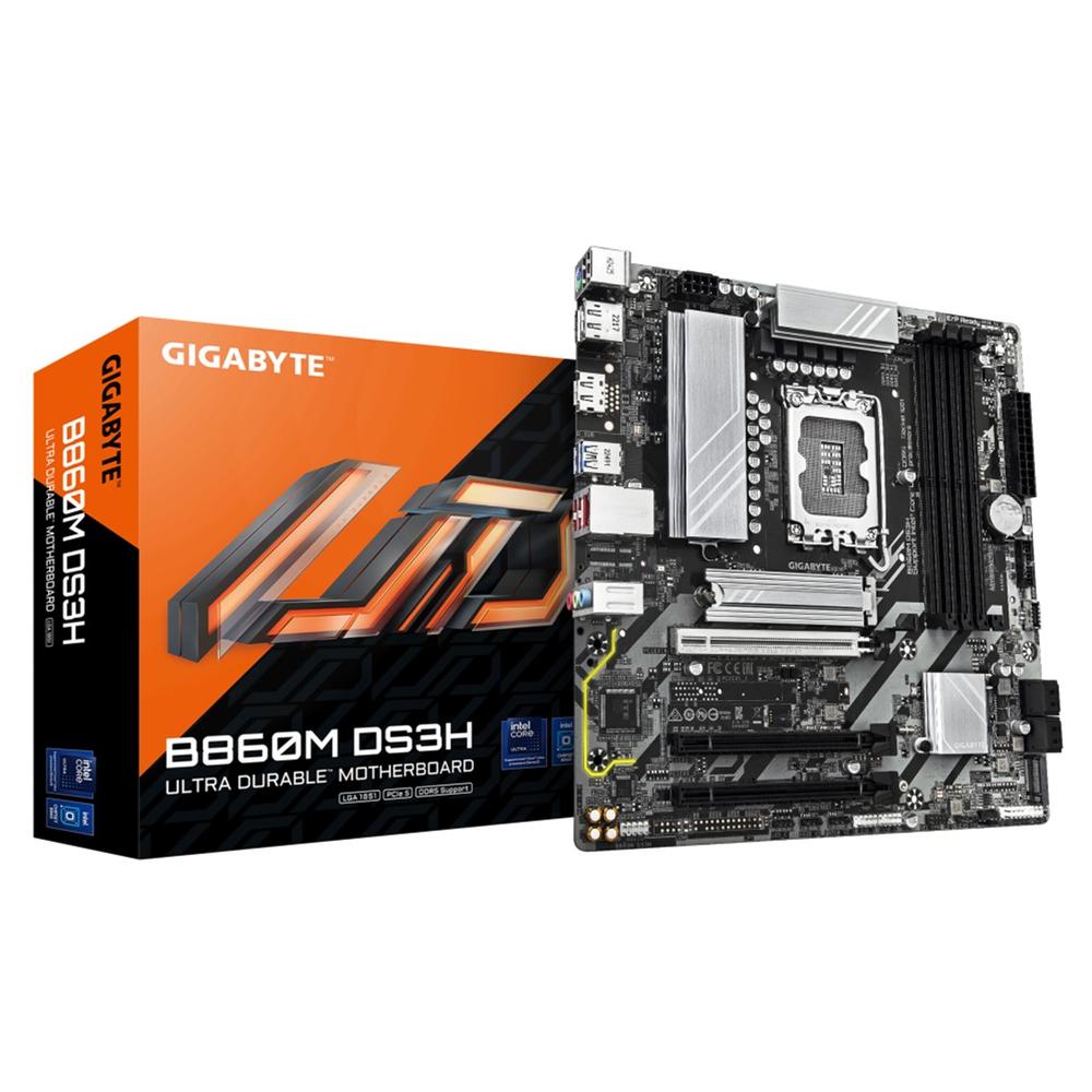 Placa base gigabyte b860m ds3h atx - 4x ddr5 - lga1851