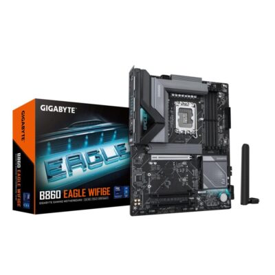Placa base gigabyte b860 eagle wifi6e atx – 4x ddr5 – lga1851