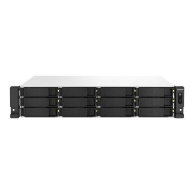 Servidor nas qnap ts – 1264u – rp – 8g 12 bahias 2u rack 8gb gigabit ethernet