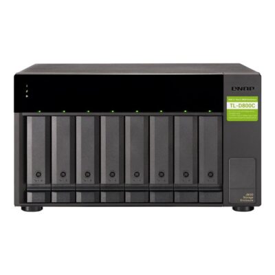 Servidor nas qnap tl – d800c 8 bahias