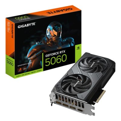 Tarjeta grafica gigabyte rtx 5060 windforce 8gb gddr7