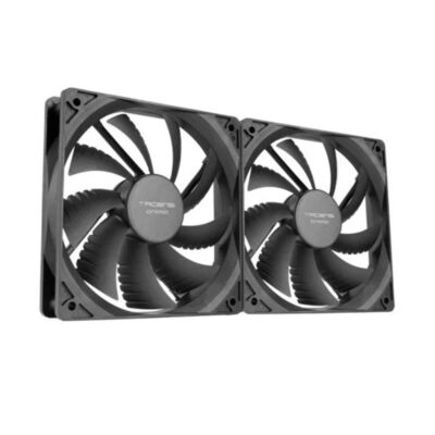 Ventilador caja tacens anima af1 2x 120mm negro