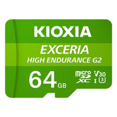 Tarjeta memoria micro sd kioxia 64gb exceria high endurance g2 uhs – i c10