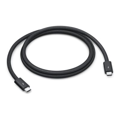 Cable usb tipo c apple 1m – macho – macho – negro