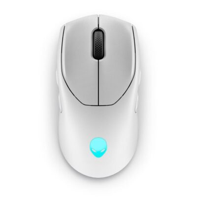 Raton inalambrico gaming dell alienware tri – mode aw720m luz lunar