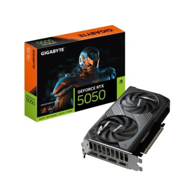 Tarjeta grafica gigabyte rtx 5050 windforce oc 8g gddr6 – 2x dp – 2x hdmi