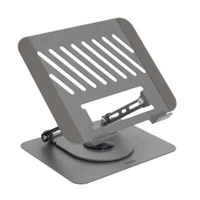 Soporte – base elevador tooq para portatil 17 pulgadas plata