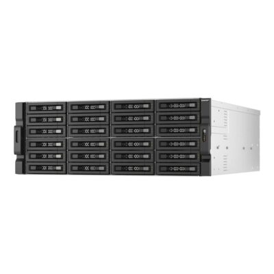Servidor nas qnap tl – r2400pes – rp 24 bahias 4u rack