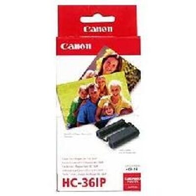 Papel foto canon kc – 36ip 8.6×5.4+tinta 36tarj cp100 – 200 – 220 – 300 – 330